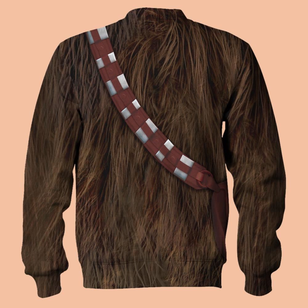 Chewbacca Costume Shirt Halloween 2025