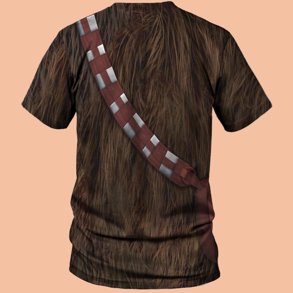 Chewbacca Costume Shirt Halloween 2025