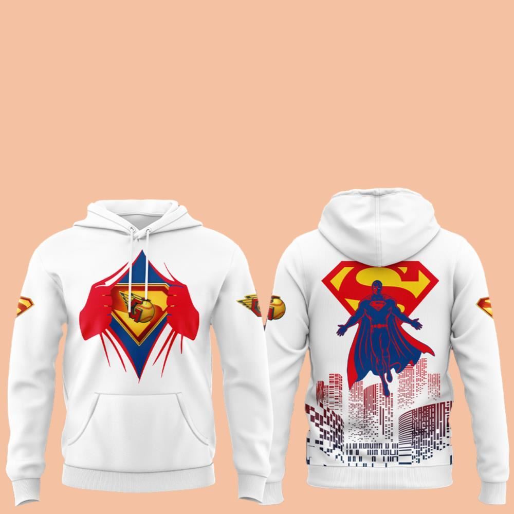 Cleveland Guardians Superman Night Hoodie 2025