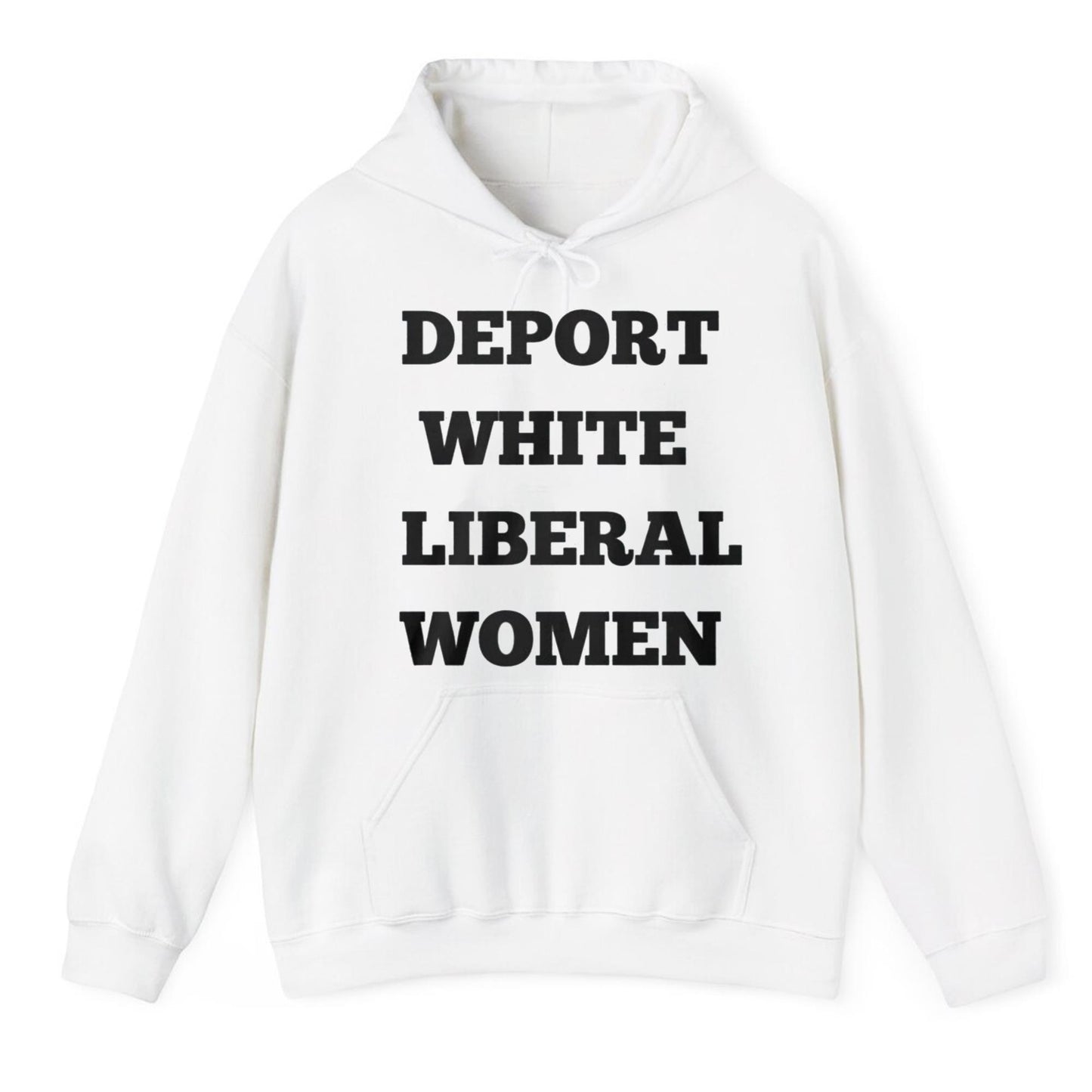Deport White Liberal Women Shirt
