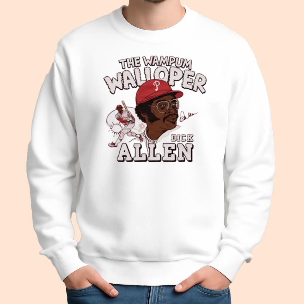 Dick Allen Philadelphia Phillies The Wampum Walloper Signature Shirt