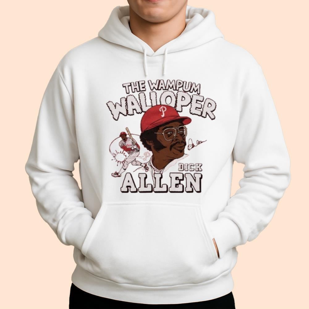 Dick Allen Philadelphia Phillies The Wampum Walloper Signature Shirt