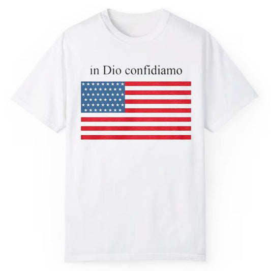 Eric Adams In Dio Confidiamo Shirt