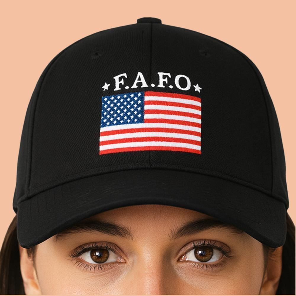 F A F O America Flag Hat 2025