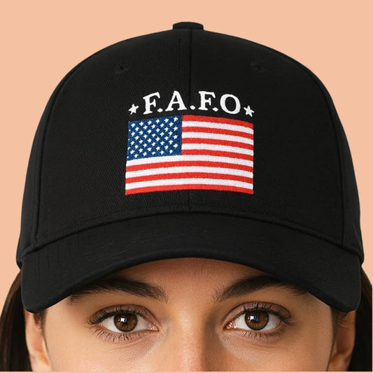 F A F O America Flag Hat 2025