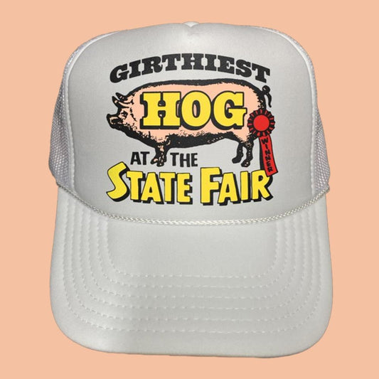 Girthiest Hog At The State Fair Hat