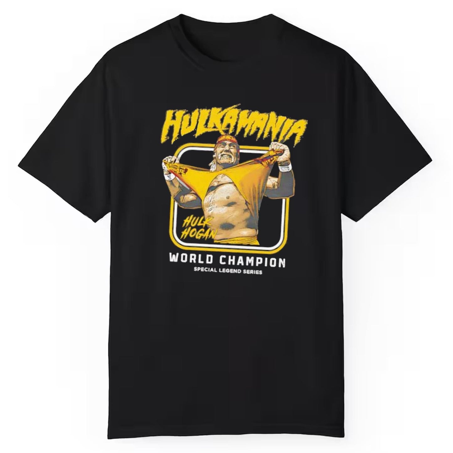 Hulkamania Hulk Hogan World Champion Shirt