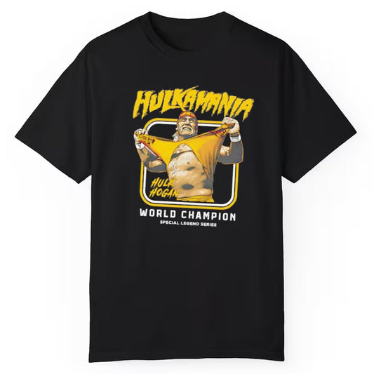 Hulkamania Hulk Hogan World Champion Shirt
