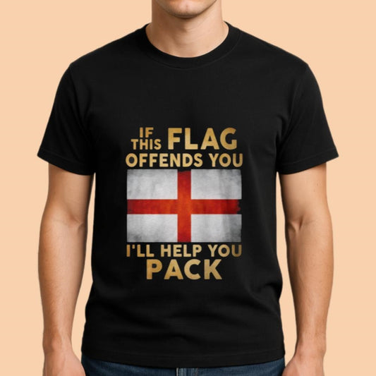 If This Flag Offends You I'll Help You Pack Shirt