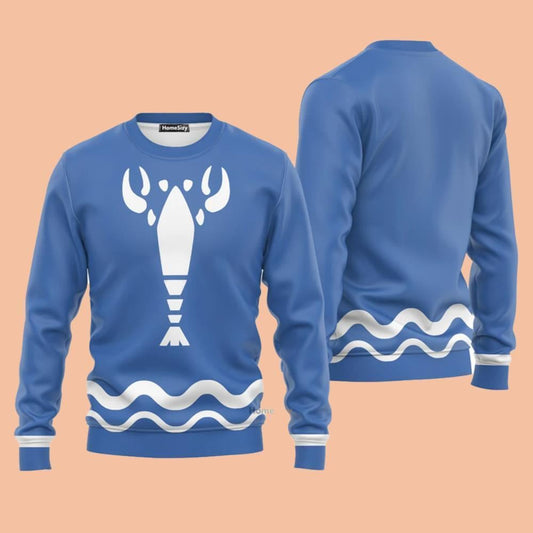 Island Lobster Pajamas Ugly Sweater Christmas 2025