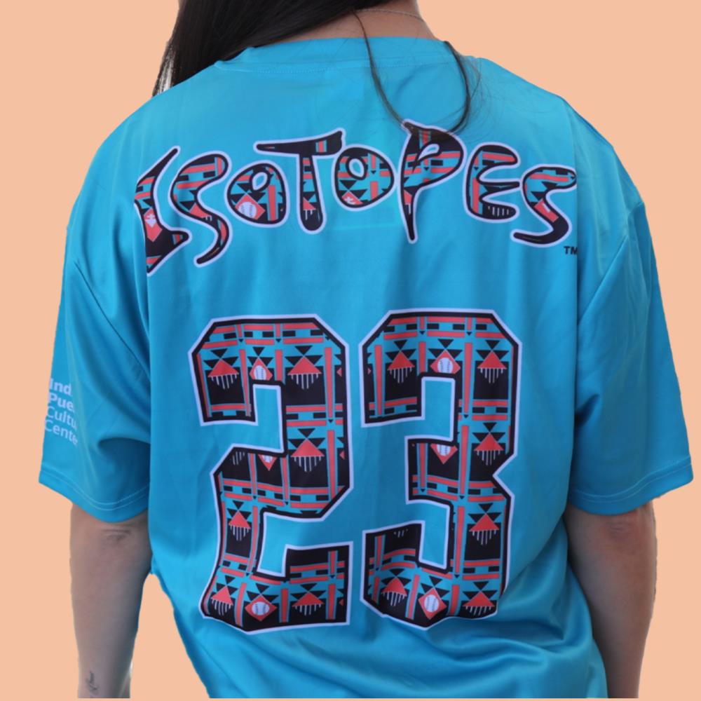Isotopes Native American Heritage Night Shirt Giveaway 2025