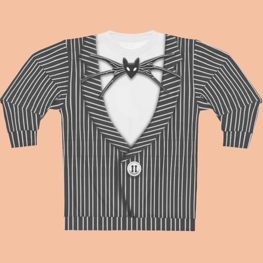 Jack Skellington Nightmare Before Ugly Sweater Christmas 2025