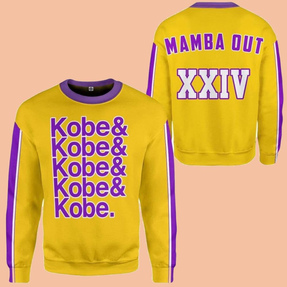 Kobe Bryant Custom Pullover Ugly Sweater 2025