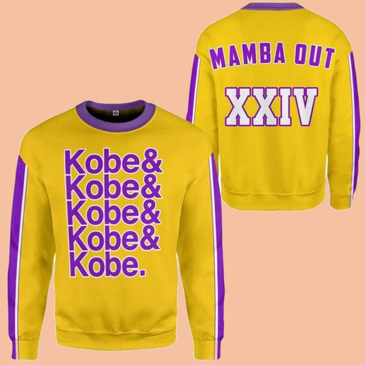 Kobe Bryant Custom Pullover Ugly Sweater 2025
