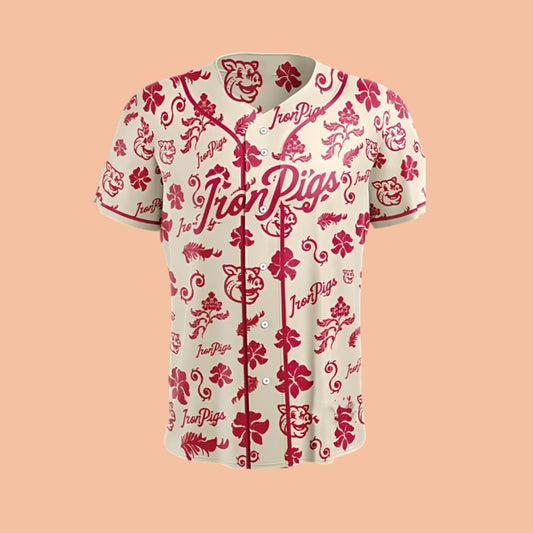 Lehigh Valley IronPigs Hawaiian Jersey Auction 2025 Giveaway