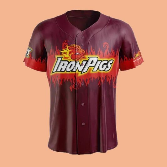 Lehigh Valley IronPigs Hot Tamales Jersey 2025