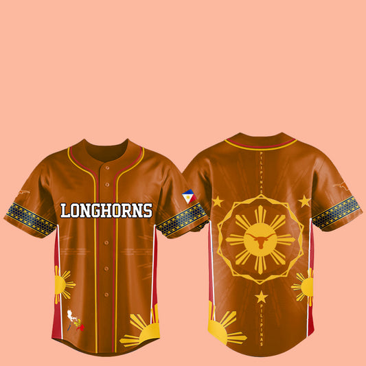 Longhorns x Celebrating Filipino Heritage Night Jersey 2025