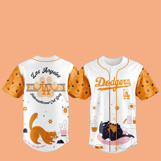 Los Angeles Dodgers x International Cat Day Jersey 2025