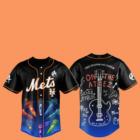 2025 Mets ATEEZ World Tour Jersey Hat