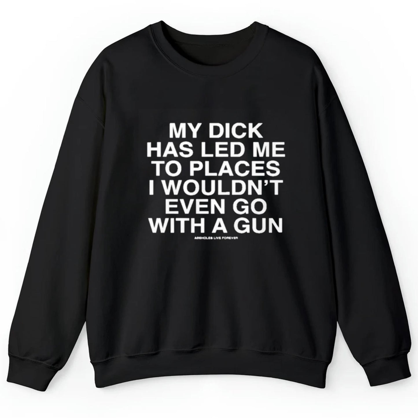 My Dick  Has Led Me To Places I  Wouldn't Even Go With A Gun Shirt