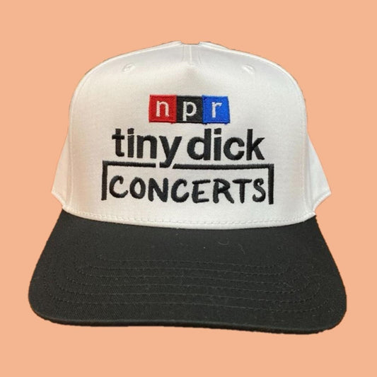 NPR Tiny Dick Concerts Hat 2025