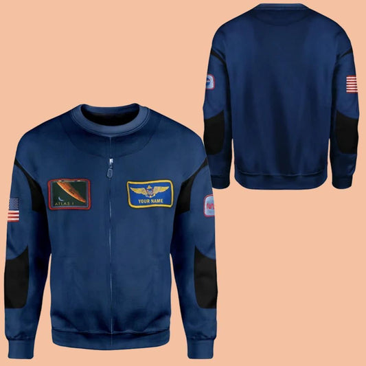 Nasa Suit Cosplay Costume Pullover Ugly Sweater 2025