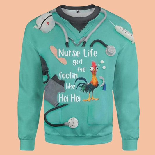 Nurse Life Unisex Pullover Ugly Sweater Christmas 2025