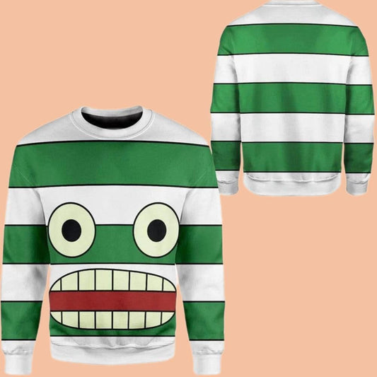 Phineas And Ferb Klimpaloon Cosplay Costume Pullover Ugly Sweater 2025