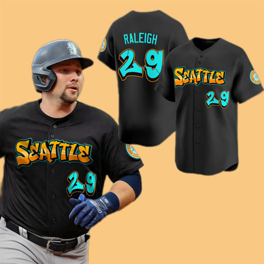 Raleigh Seattle Graffiti Jersey 2025