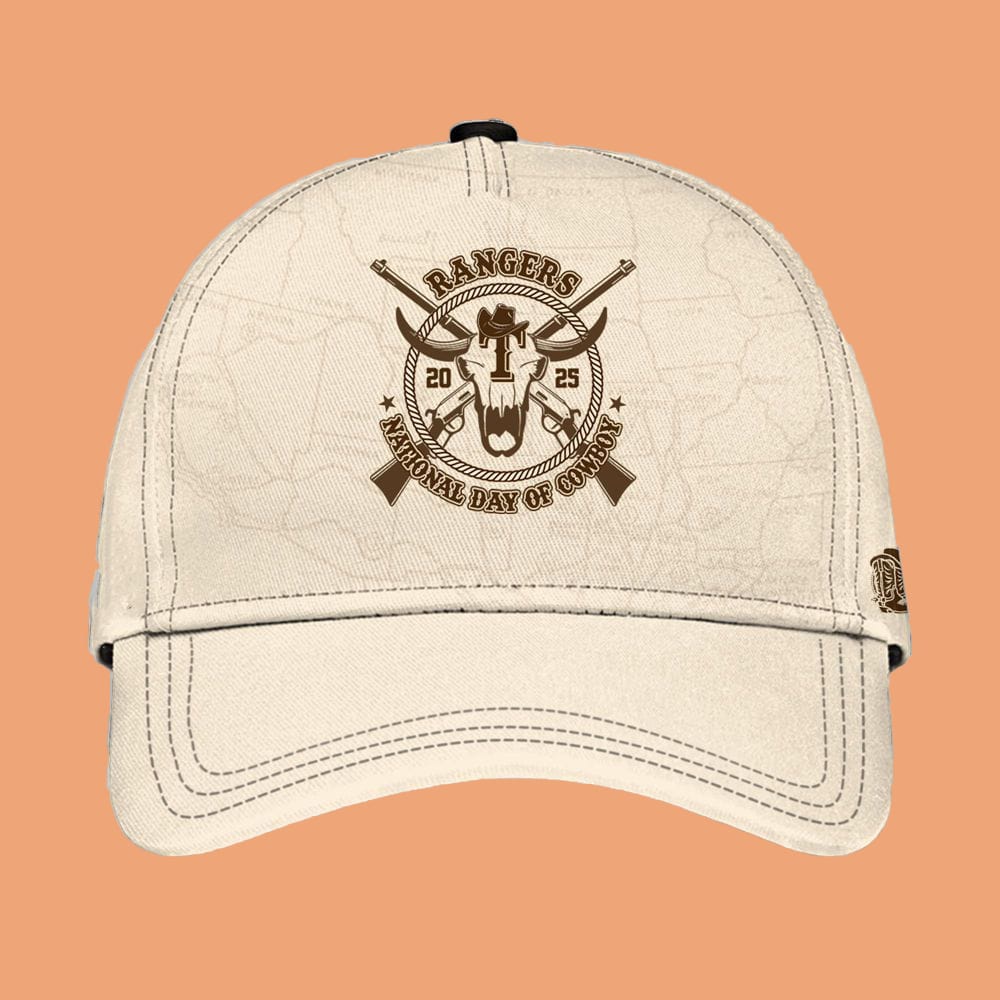 Rangers National Day of Cowboy 2025 Jersey Hat