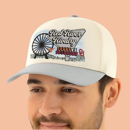 Red River Rivalry Texas vs Oklahoma Hat 2025