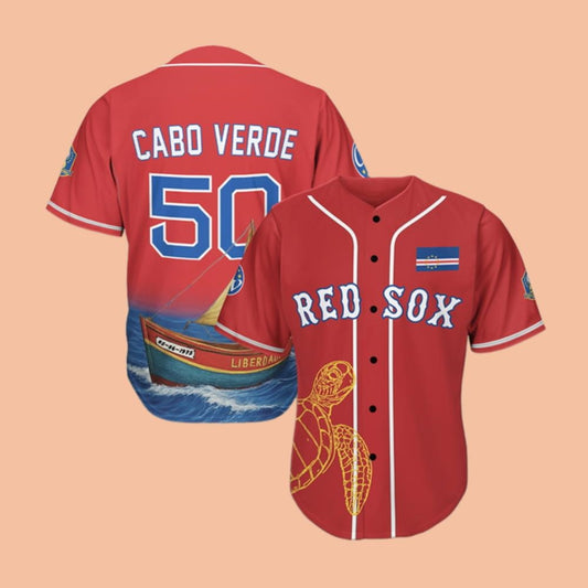 Red Sox Cabo Verde Celebration Jersey Giveaway 2025