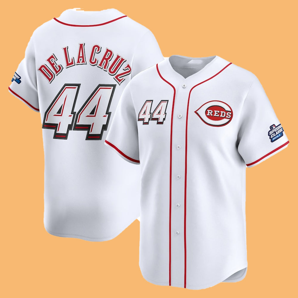 Reds Elly De La Cruz Speedway Classic Baseball Jersey 2025