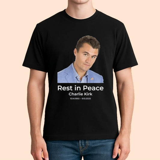 Rip Charlie Kirk Rest In Peace Shirt