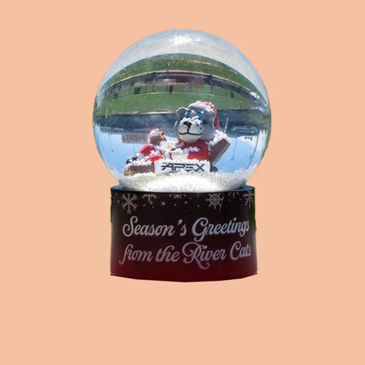 River Cats Dinger Snow Globe Giveaway 2025