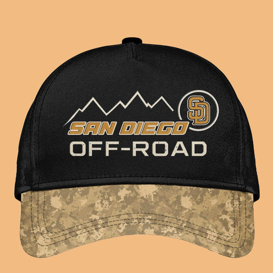 SD Padres Jeep Life Hat Jersey 2025