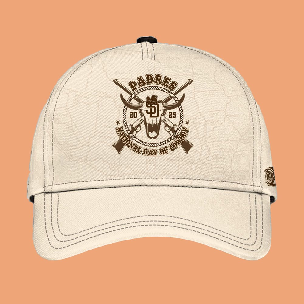 SD Padres National Day of Cowboy 2025 Jersey Hat