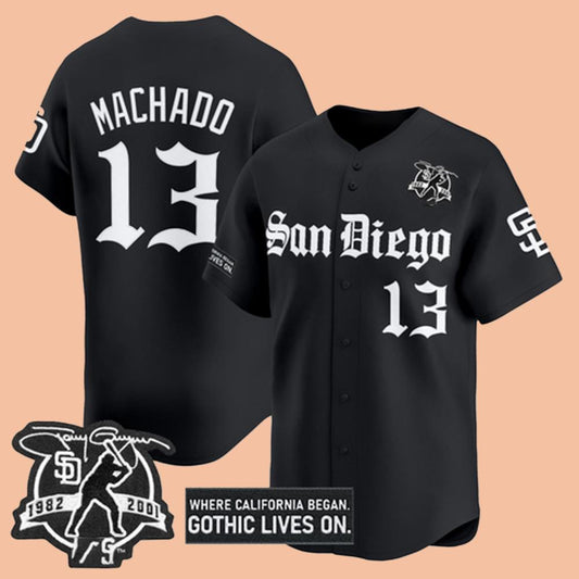 SD Padres Tony Gwynn Gothic Lives On Jersey 2025