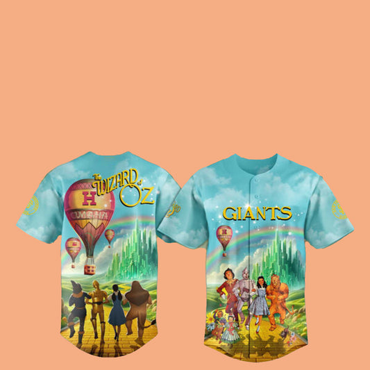 SF Giants The Wizard Of Oz Jersey 2025