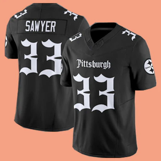 Sawyer Pittsburgh Steel City Gothic Jersey 2025