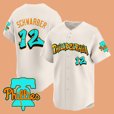 Schwarber Philadelphia Phillies Jersey 2025