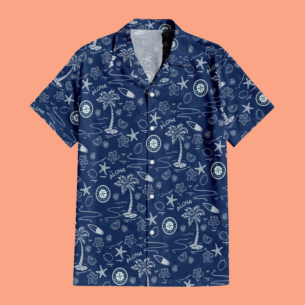 Seattle Mariners Aloha Paradise Hawaiian Shirt