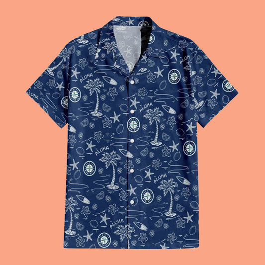 Seattle Mariners Aloha Paradise Hawaiian Shirt