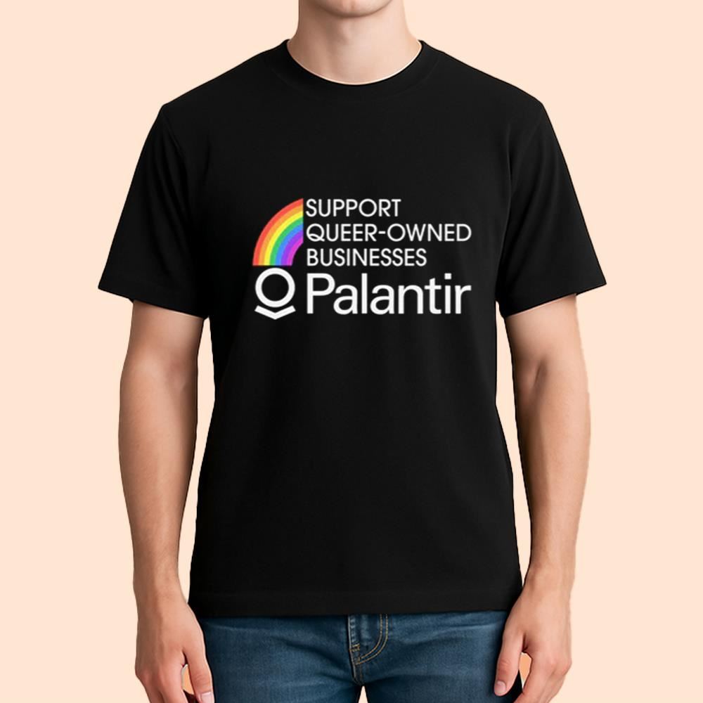 Support Queer Owned Businesses Palantir Shirt