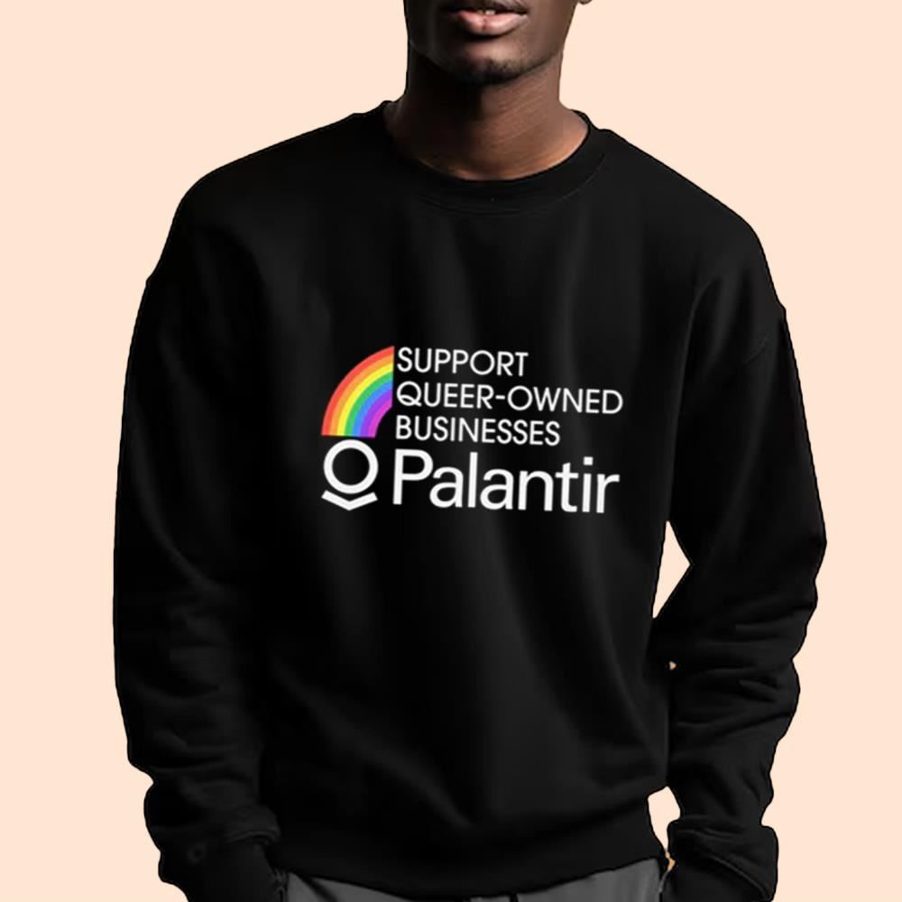 Support Queer Owned Businesses Palantir Shirt