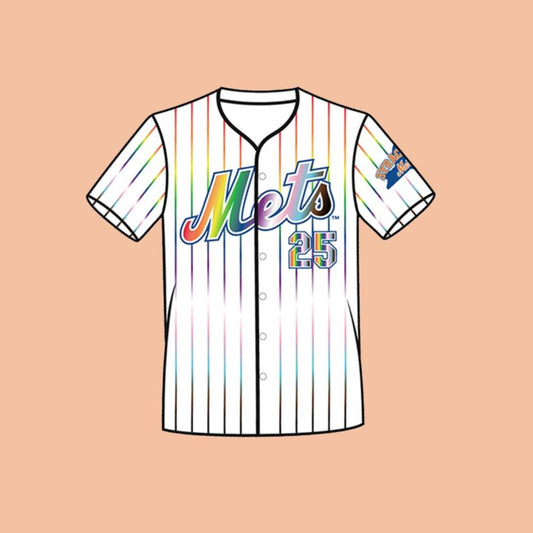 Syracuse Mets Pride Night Jersey 2025 Giveaway