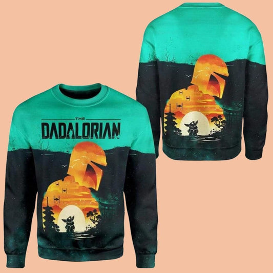 The Dadalorian This Is The Way Ugly Sweater 2025