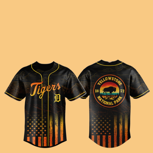 Tigers Yellowstone National Park Jersey 2025
