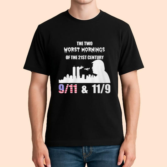 Trump The Two Worst Mornings Of The 21st Century Shirt