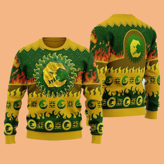 Warhammer Bad Moon Orks Iconic Ugly Sweater Christmas 2025